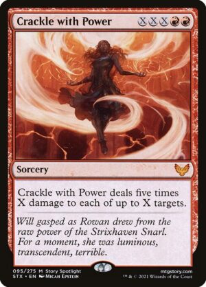 Crackle with Power - Foil<br /><span class="collector-number">Collector No. 95</span>