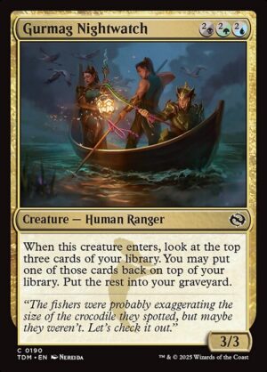 Gurmag Nightwatch<br /><span class="collector-number">Collector No. 190</span>