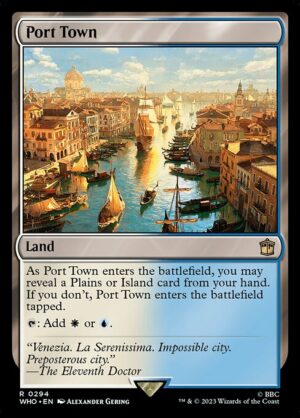 Port Town - Foil<br /><span class="collector-number">Collector No. 294</span>