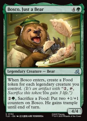 Bosco, Just a Bear - Foil<br /><span class="collector-number">Collector No. 132</span>