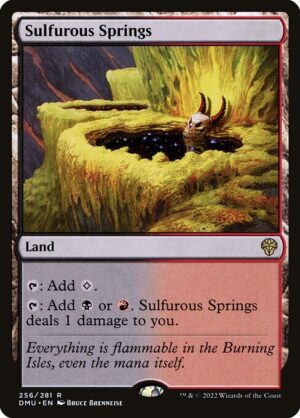 Sulfurous Springs - Foil<br /><span class="collector-number">Collector No. 256</span>