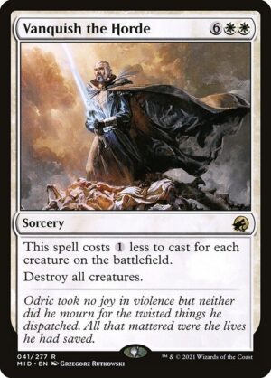 Vanquish the Horde - Foil<br /><span class="collector-number">Collector No. 41</span>