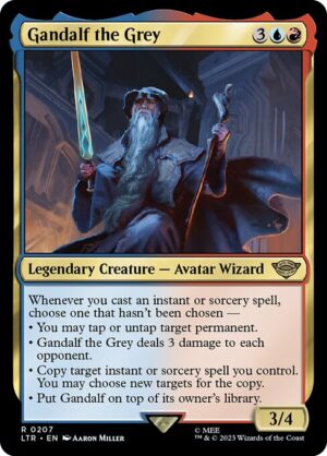 Gandalf the Grey - Foil<br /><span class="collector-number">Collector No. 207</span>