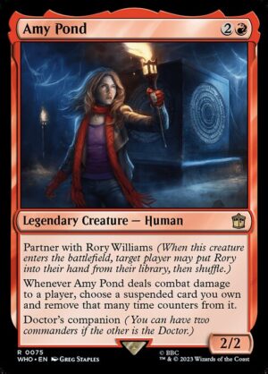Amy Pond - Foil<br /><span class="collector-number">Collector No. 75</span>