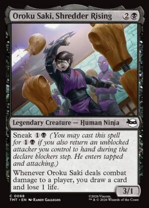 Oroku Saki, Shredder Rising<br /><span class="collector-number">Collector No. 68</span>