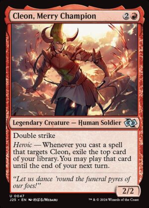Cleon, Merry Champion<br /><span class="collector-number">Collector No. 47</span>