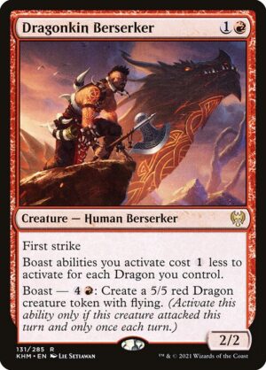 Dragonkin Berserker - Foil<br /><span class="collector-number">Collector No. 131</span>