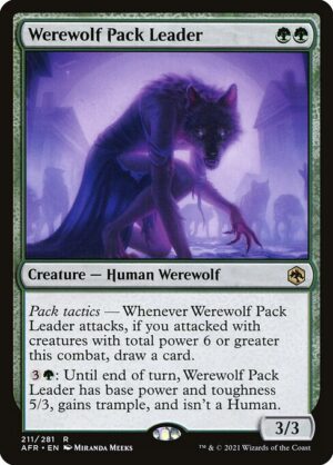 Werewolf Pack Leader - Foil<br /><span class="collector-number">Collector No. 211</span>