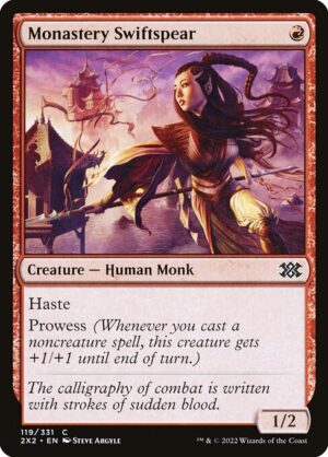 Monastery Swiftspear<br /><span class="collector-number">Collector No. 119</span>