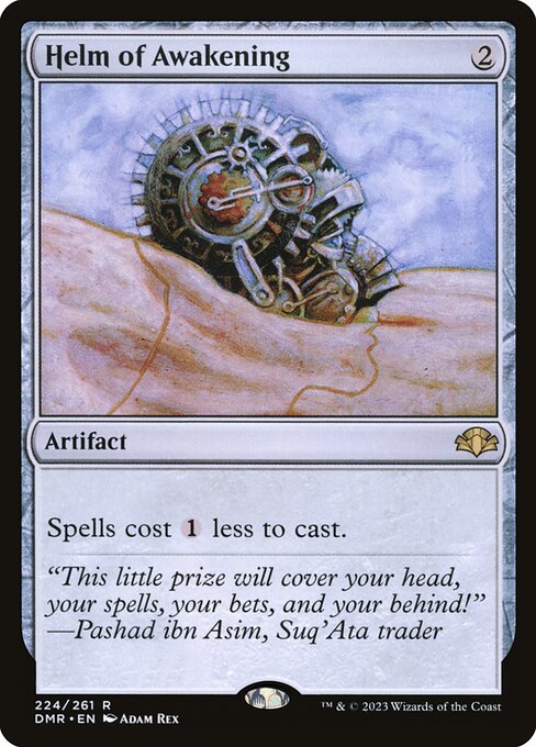 Helm of Awakening - Foil<br /><span class="collector-number">Collector No. 224</span>