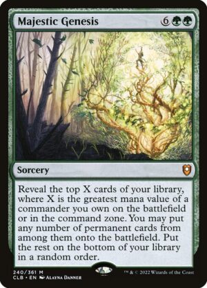 Majestic Genesis - Foil<br /><span class="collector-number">Collector No. 240</span>