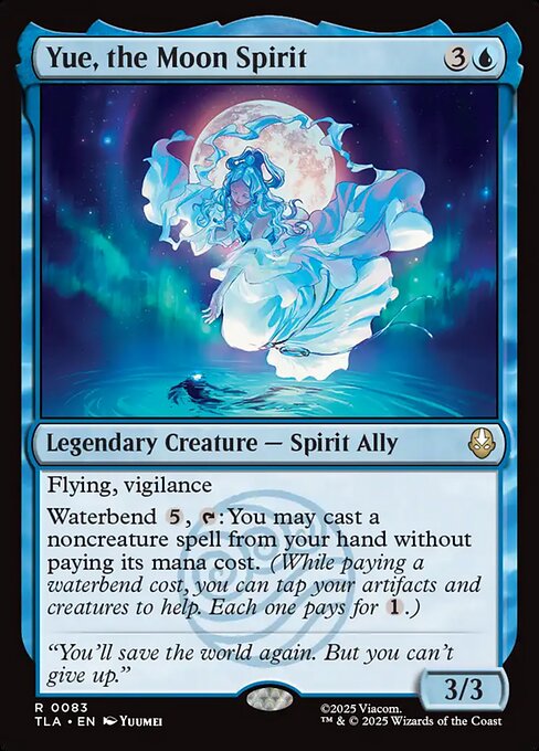 Yue, the Moon Spirit - Foil<br /><span class="collector-number">Collector No. 83</span>