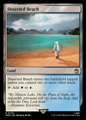 Deserted Beach - Foil<br /><span class="collector-number">Collector No. 270</span>