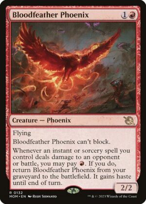 Bloodfeather Phoenix - Foil<br /><span class="collector-number">Collector No. 132</span>