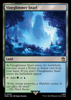 Vineglimmer Snarl - Foil<br /><span class="collector-number">Collector No. 329</span>