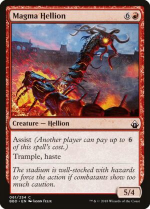 Magma Hellion<br /><span class="collector-number">Collector No. 61</span>