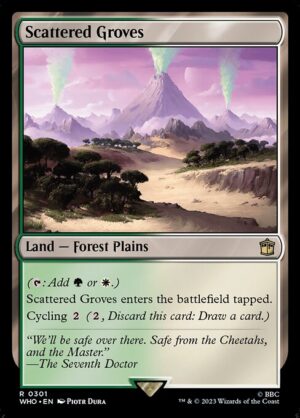 Scattered Groves - Foil<br /><span class="collector-number">Collector No. 301</span>
