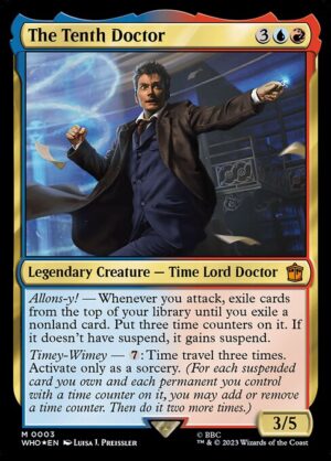 The Tenth Doctor - Foil<br /><span class="collector-number">Collector No. 3</span>