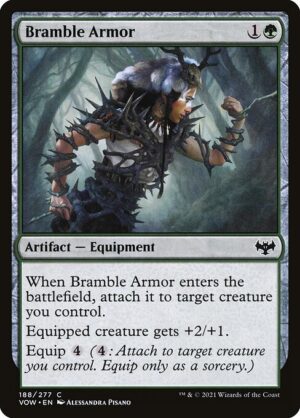 Bramble Armor - Foil<br /><span class="collector-number">Collector No. 188</span>