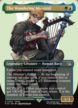 The Wandering Minstrel<br /><span class="collector-number">Collector No. 403</span>
