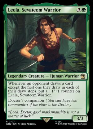 Leela, Sevateem Warrior - Foil<br /><span class="collector-number">Collector No. 107</span>