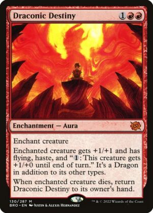 Draconic Destiny - Foil<br /><span class="collector-number">Collector No. 130</span>