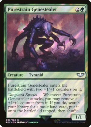Purestrain Genestealer Surge - Foil<br /><span class="collector-number">Collector No. 97★</span>
