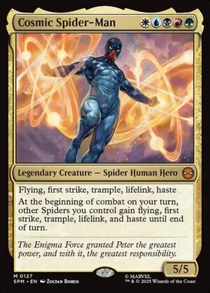 Cosmic Spider-Man - Foil<br /><span class="collector-number">Collector No. 127</span>
