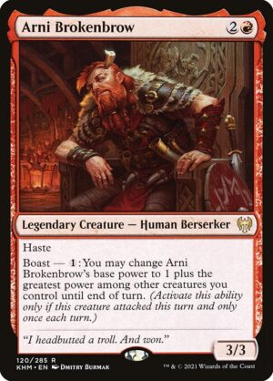 Arni Brokenbrow - Foil<br /><span class="collector-number">Collector No. 120</span>