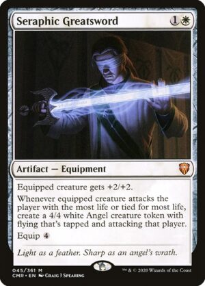 Seraphic Greatsword - Foil<br /><span class="collector-number">Collector No. 45</span>