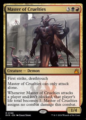 Master of Cruelties - Foil<br /><span class="collector-number">Collector No. 198</span>