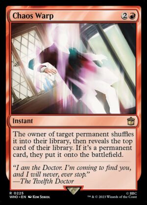 Chaos Warp - Foil<br /><span class="collector-number">Collector No. 225</span>