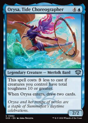 Orysa, Tide Choreographer - Foil<br /><span class="collector-number">Collector No. 62</span>