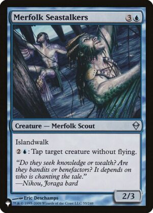 Merfolk Seastalkers<br /><span class="collector-number">Collector No. ZEN-55</span>