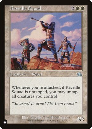 Reveille Squad<br /><span class="collector-number">Collector No. PCY-18</span>