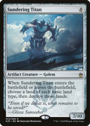 Sundering Titan<br /><span class="collector-number">Collector No. 233</span>