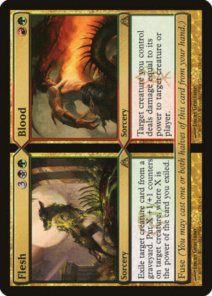 Flesh // Blood<br /><span class="collector-number">Collector No. 128</span>