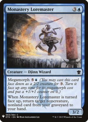 Monastery Loremaster<br /><span class="collector-number">Collector No. DTK-63</span>