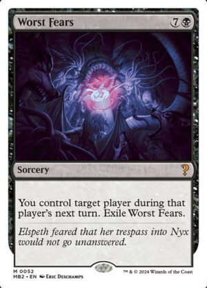 Worst Fears<br /><span class="collector-number">Collector No. 52</span>