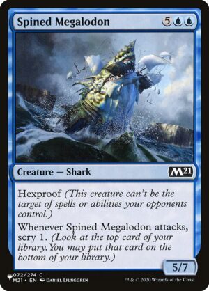 Spined Megalodon<br /><span class="collector-number">Collector No. M21-72</span>