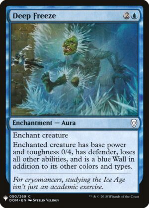 Deep Freeze<br /><span class="collector-number">Collector No. DOM-50</span>