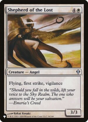 Shepherd of the Lost<br /><span class="collector-number">Collector No. ZEN-34</span>