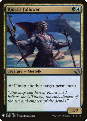 Kiora's Follower<br /><span class="collector-number">Collector No. DDO-52</span>
