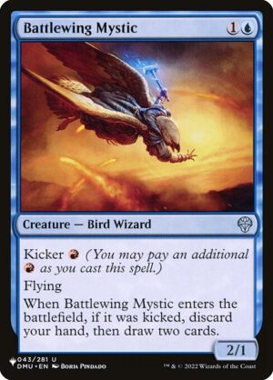 Battlewing Mystic<br /><span class="collector-number">Collector No. DMU-43</span>