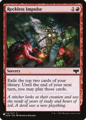 Reckless Impulse<br /><span class="collector-number">Collector No. VOW-174</span>