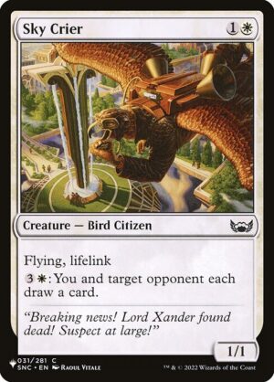 Sky Crier<br /><span class="collector-number">Collector No. SNC-31</span>