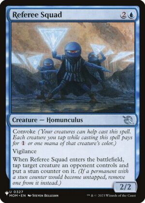 Referee Squad<br /><span class="collector-number">Collector No. MOM-327</span>