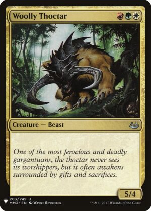 Woolly Thoctar<br /><span class="collector-number">Collector No. MM3-203</span>