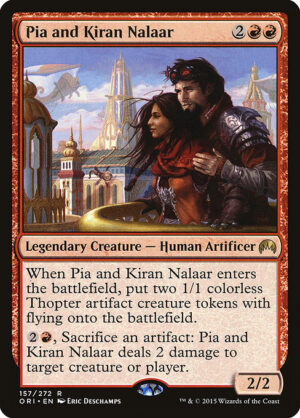 Pia and Kiran Nalaar<br /><span class="collector-number">Collector No. 157</span>