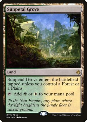 Sunpetal Grove - Foil<br /><span class="collector-number">Collector No. 257</span>